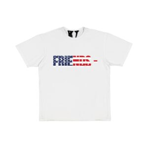 Friends – Usa T-Shirt- White